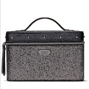 Victoria’s Secret Glitter Mesh Runway Train Case